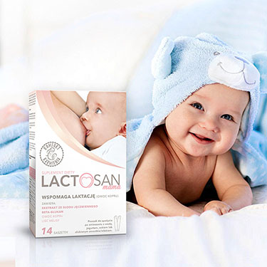 lactosan mama - kreacja opakowania